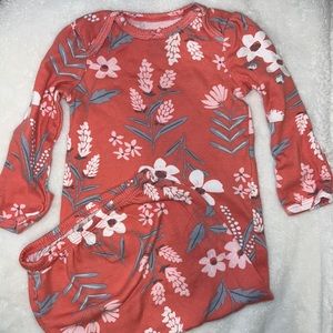 Pink night gown 3Month